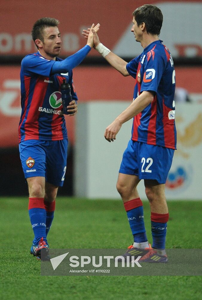Russian Football Premier League. Lokomotiv vs. CSKA