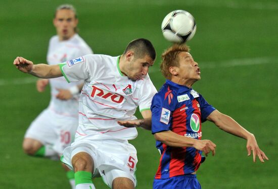 Russian Football Premier League. Lokomotiv vs. CSKA