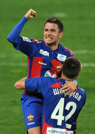 Russian Football Premier League. Lokomotiv vs. CSKA