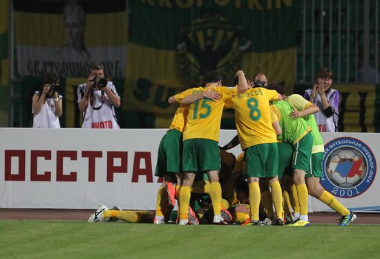 Football Premier League. Match Kuban - Anji