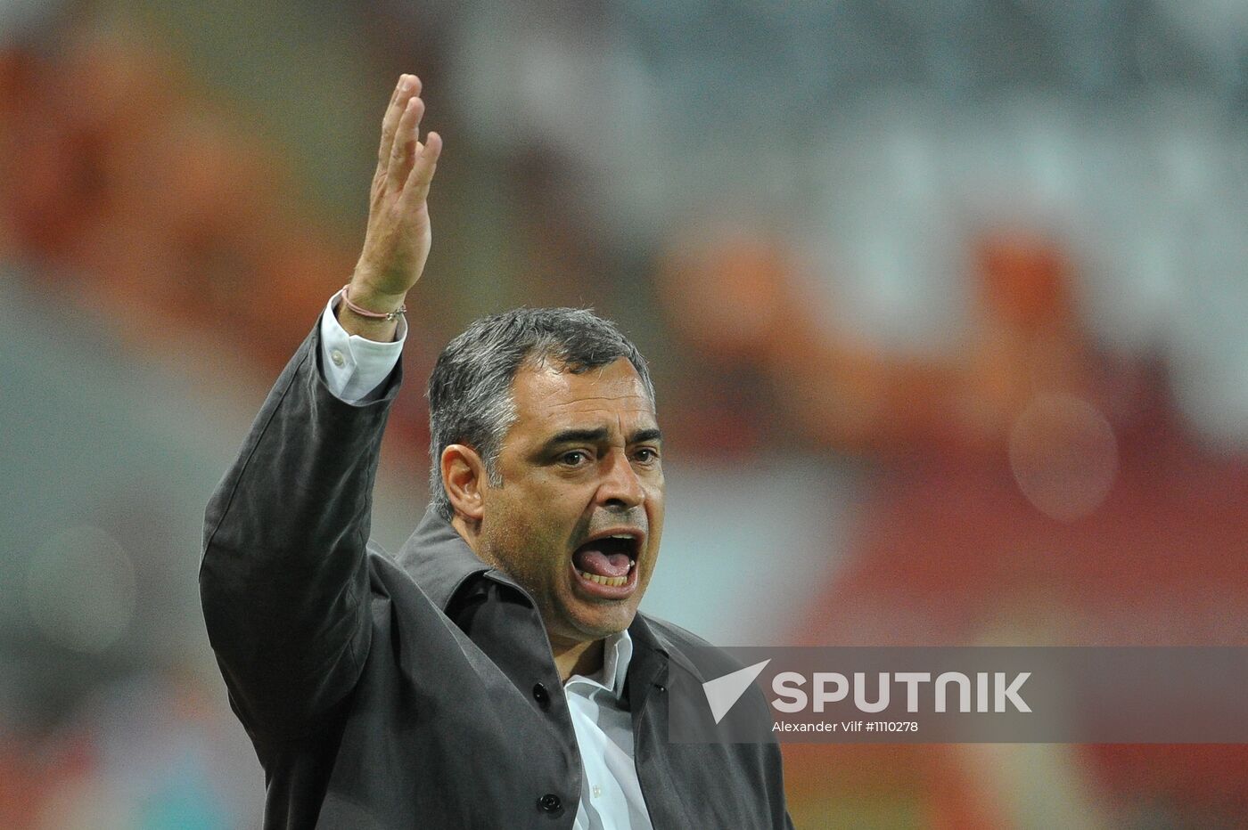 Football RFPL. Match Lokomotiv - CSKA