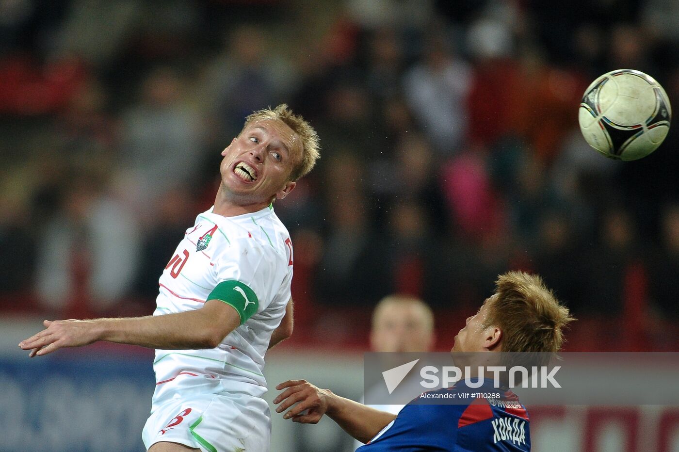 Football. RFPL. Match Lokomotiv - CSKA