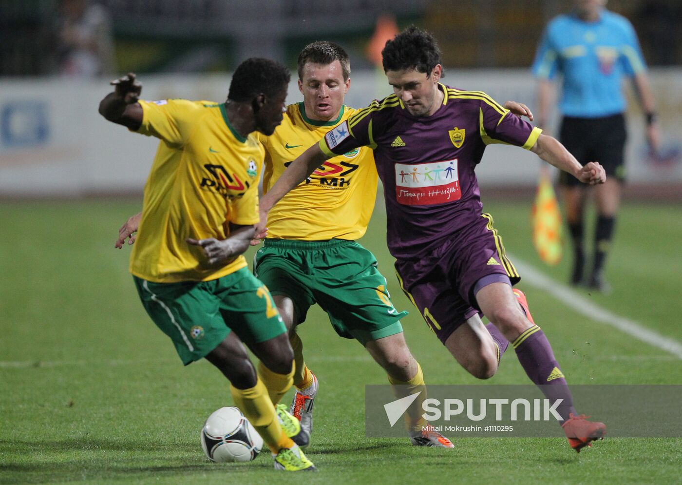 Football Premier League. Match Kuban - Anji