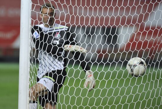 Football. RFPL. Match Lokomotiv - CSKA