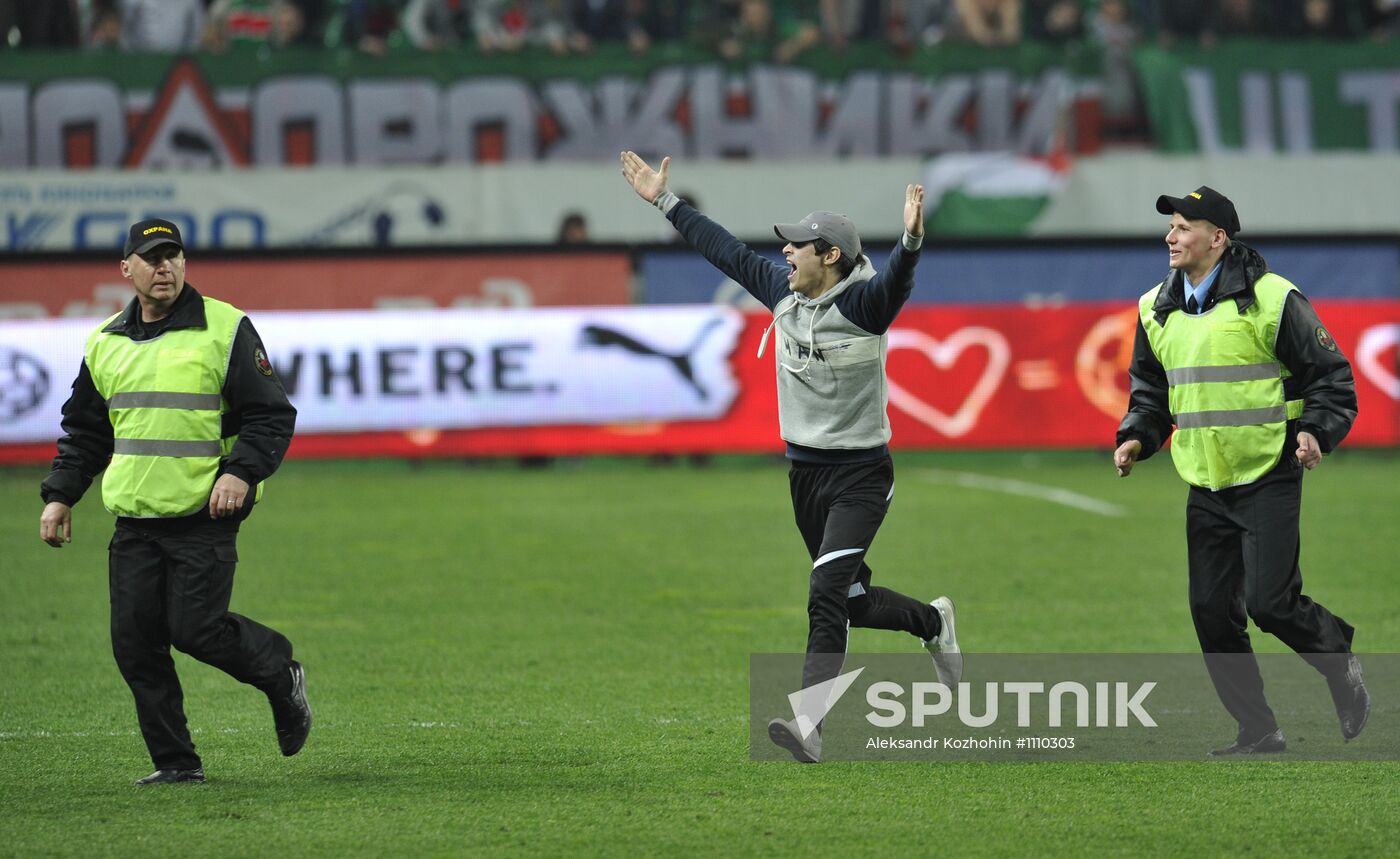 Football. RFPL. Match Lokomotiv - CSKA