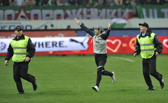 Football. RFPL. Match Lokomotiv - CSKA