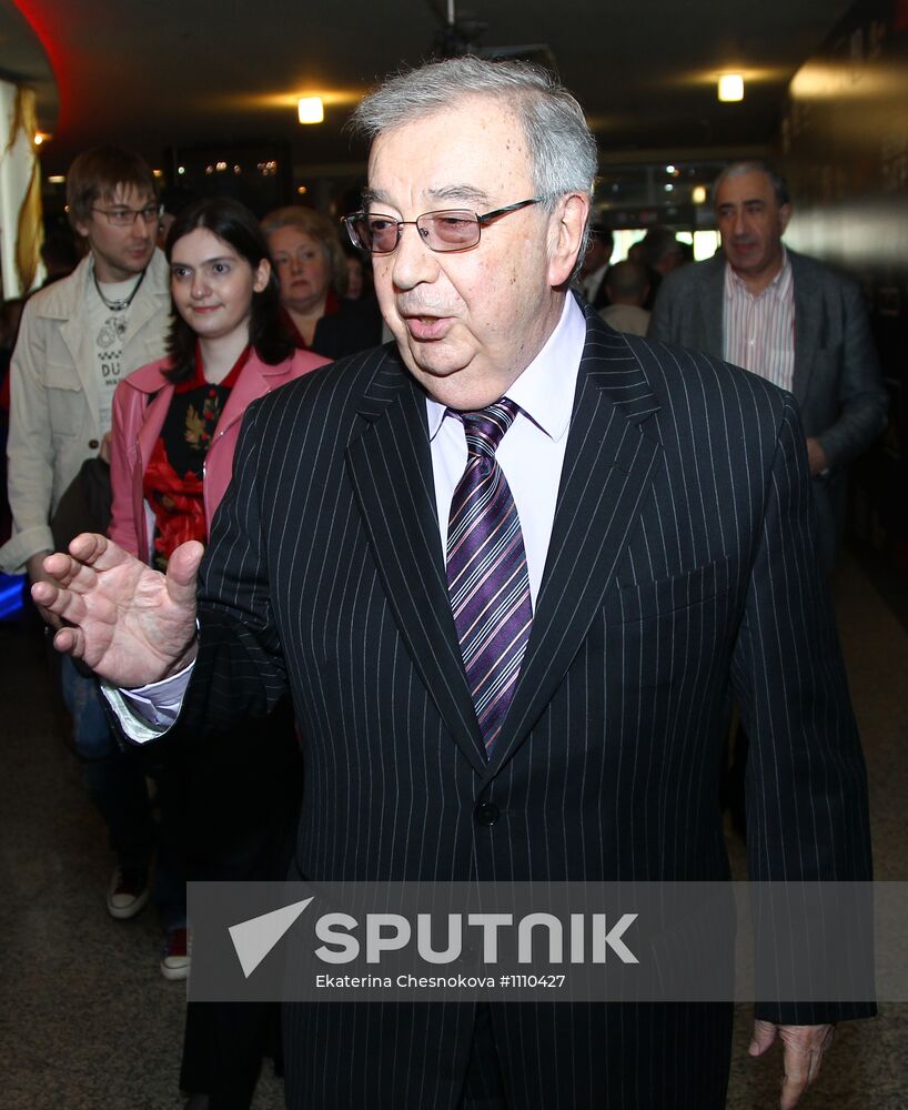 Karen Shakhnazarov's "White Tiger" film premiered