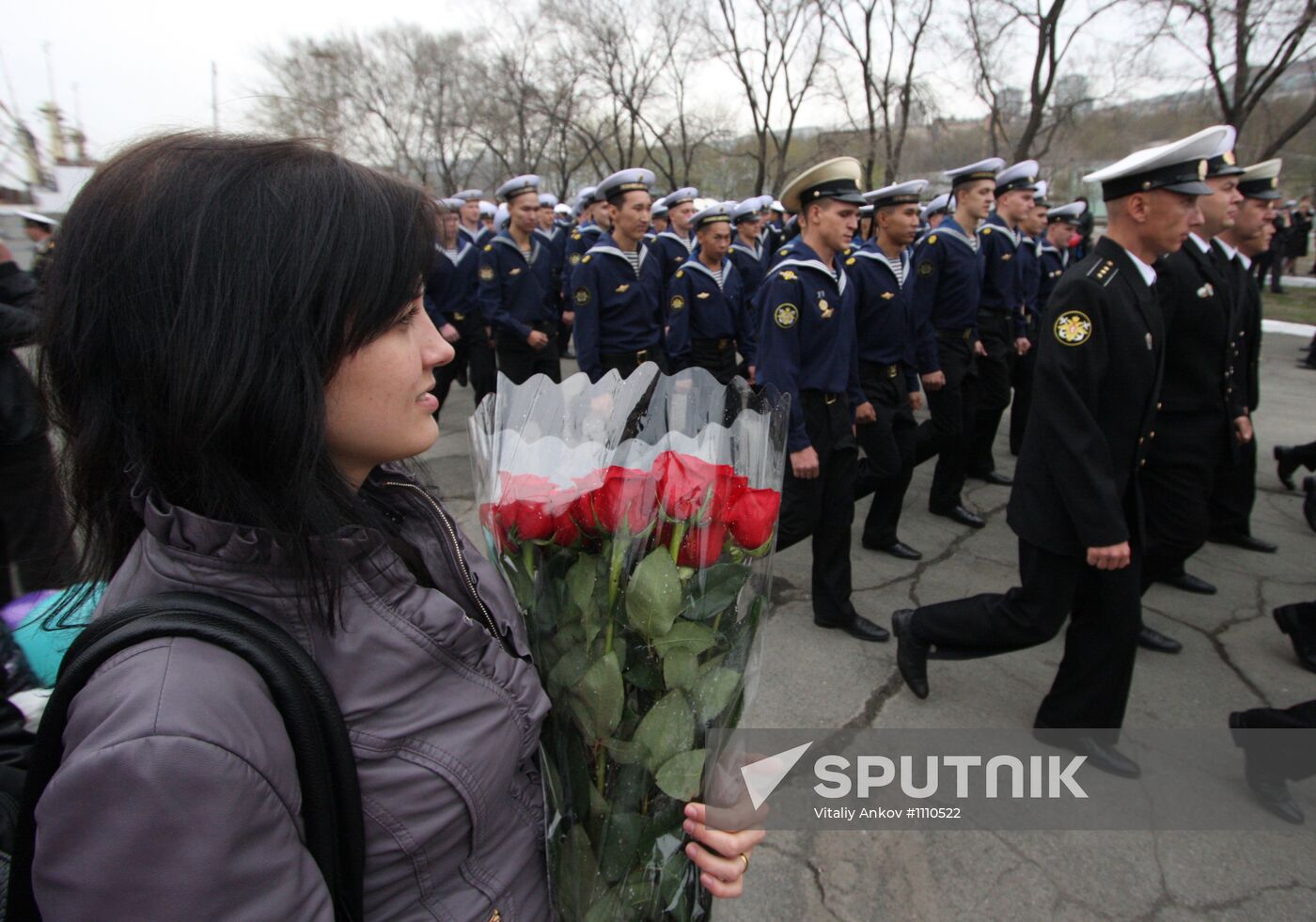 "Admiral Tributs" anti-submarine ship welcomed back