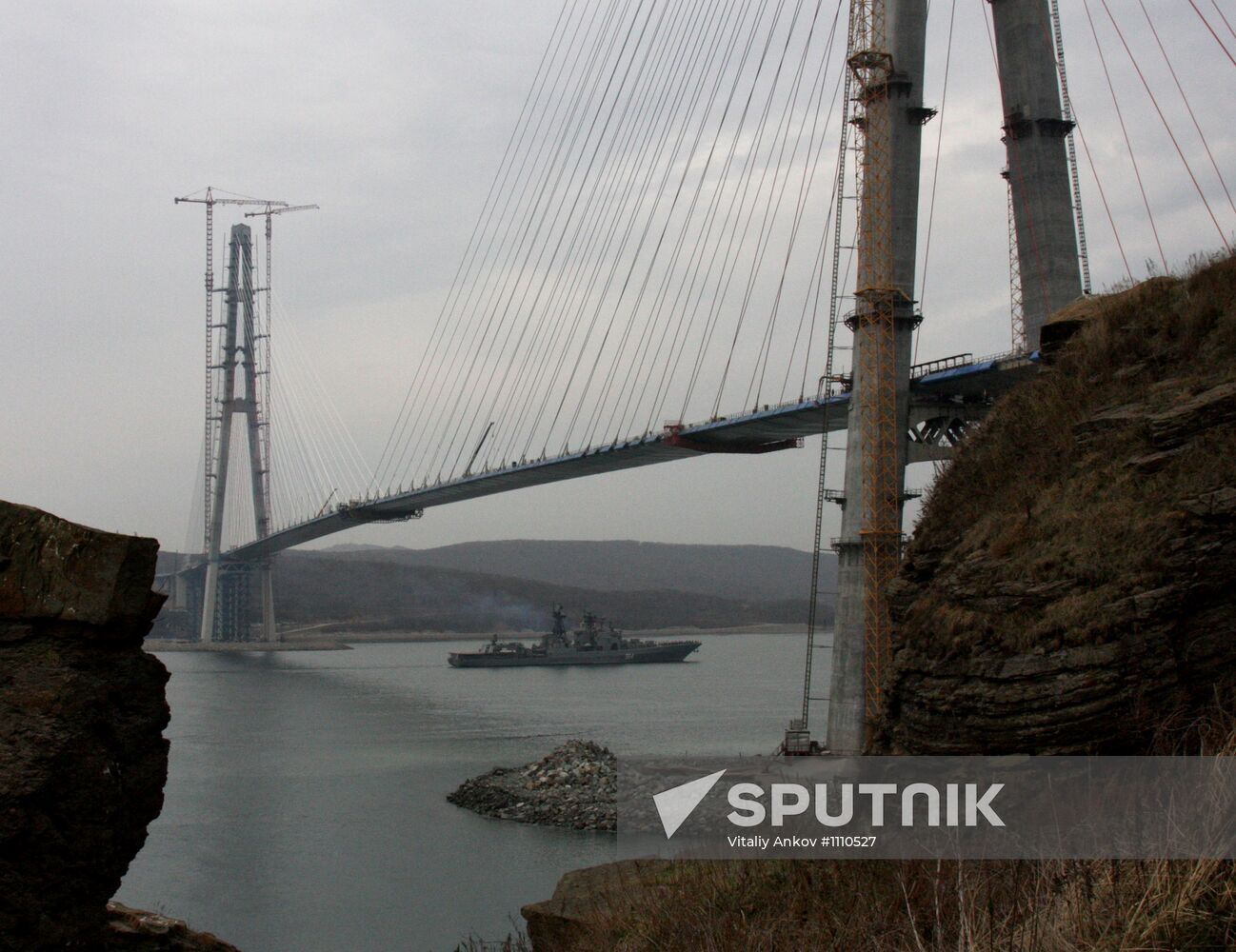 "Admiral Tributs" anti-submarine ship welcomed back
