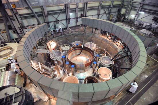 Construction of new power unit at Beloyarskaya NPP