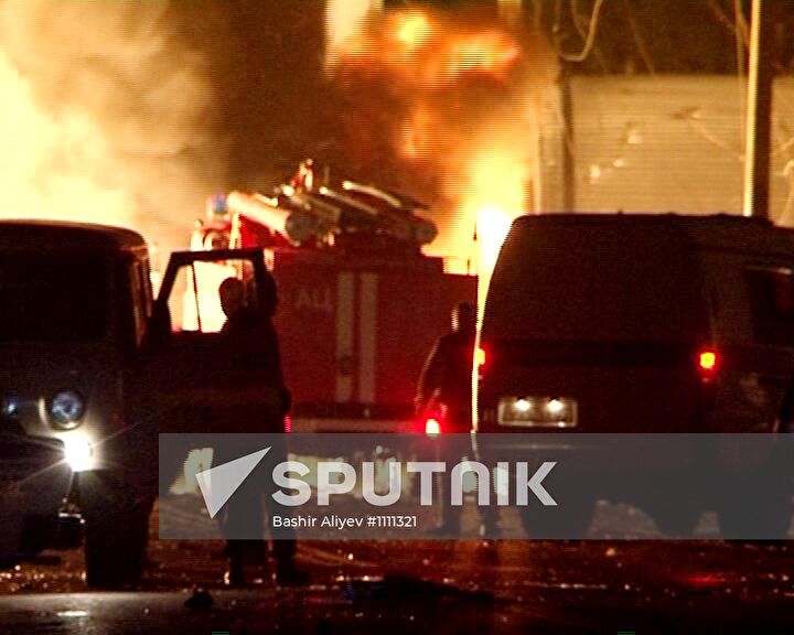 Two blasts at police station in Makhachkala
