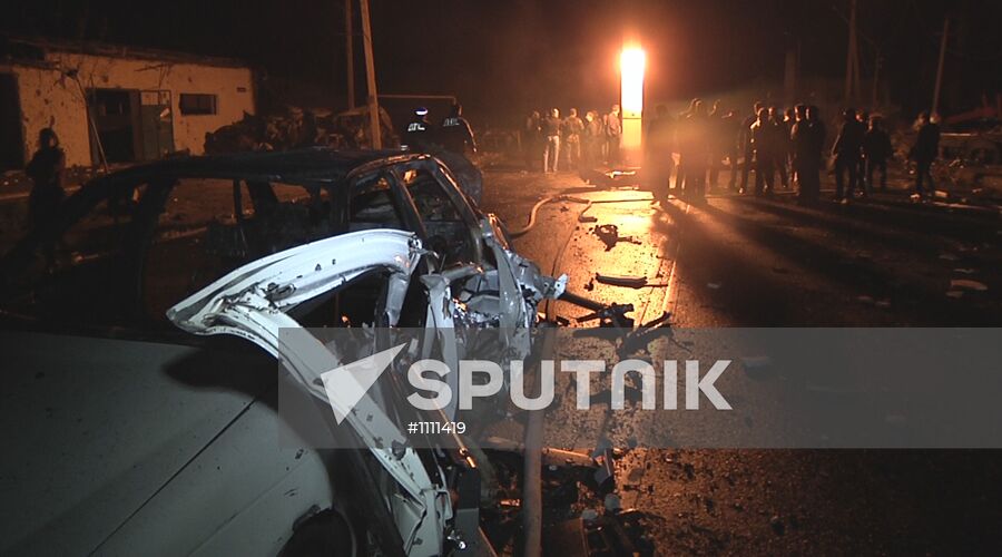 Two blasts at police station in Makhachkala