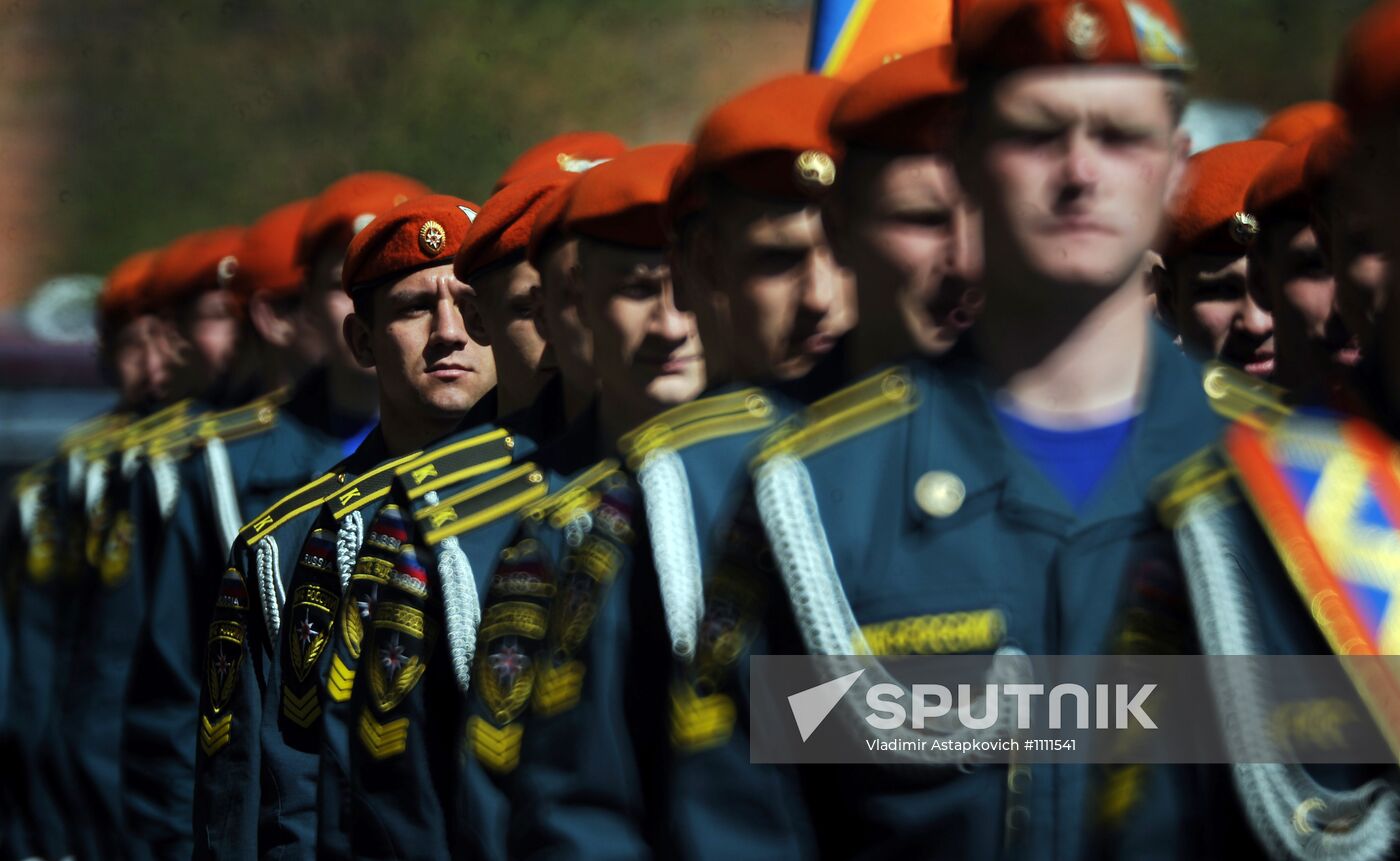 Russian EMERCOM workers memorial unveiled