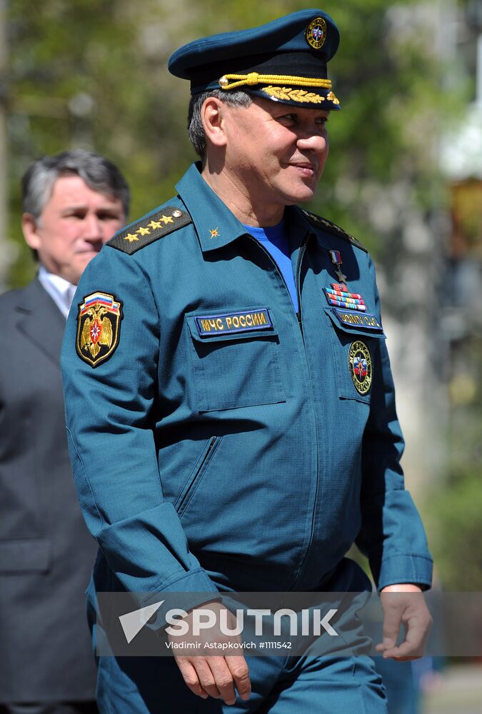 Russian EMERCOM workers memorial unveiled