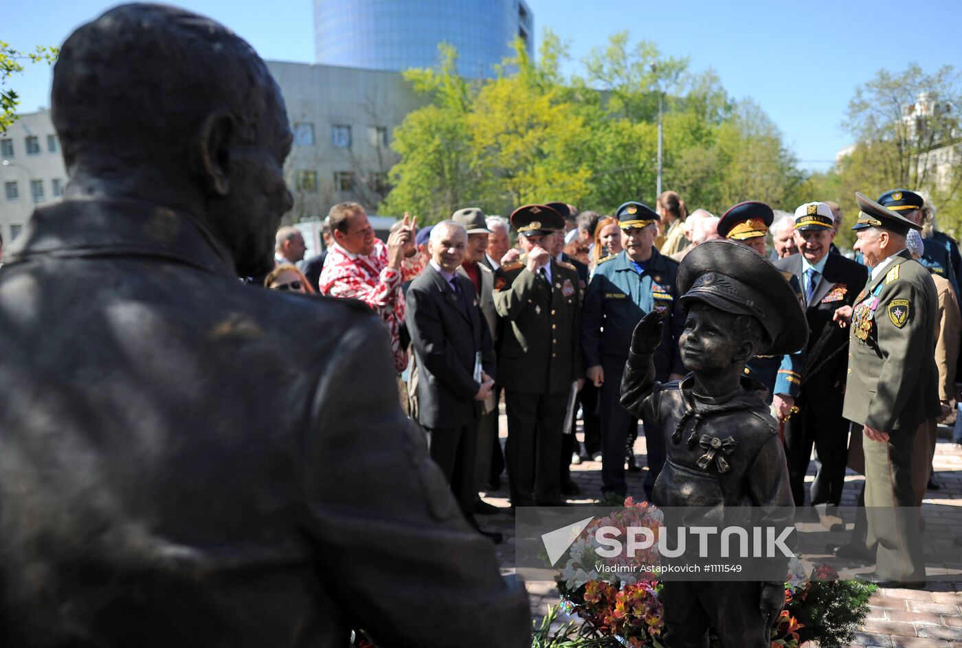 Russian EMERCOM workers memorial unveiled