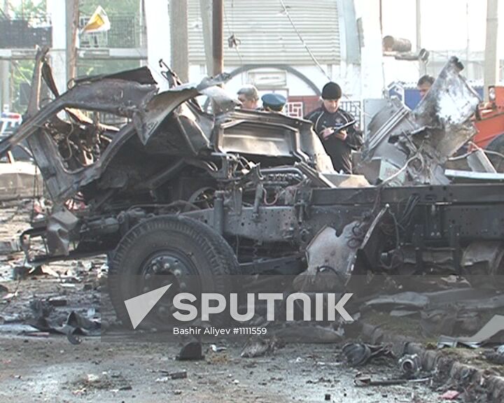 Two blasts at police station in Makhachkala