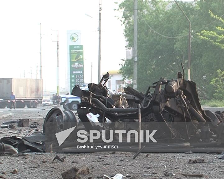 Two blasts at police station in Makhachkala