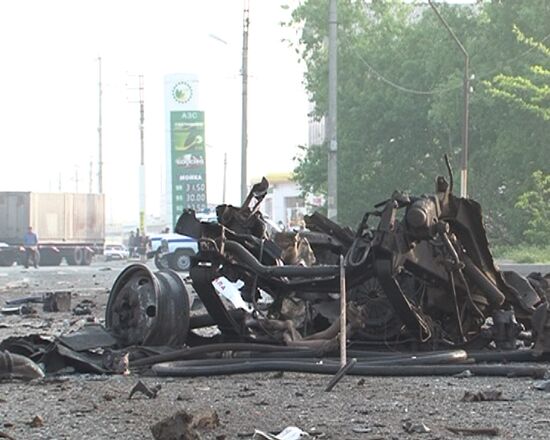 Two blasts at police station in Makhachkala