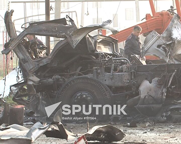 Two blasts at police station in Makhachkala