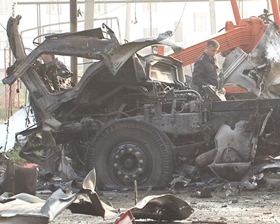 Two blasts at police station in Makhachkala