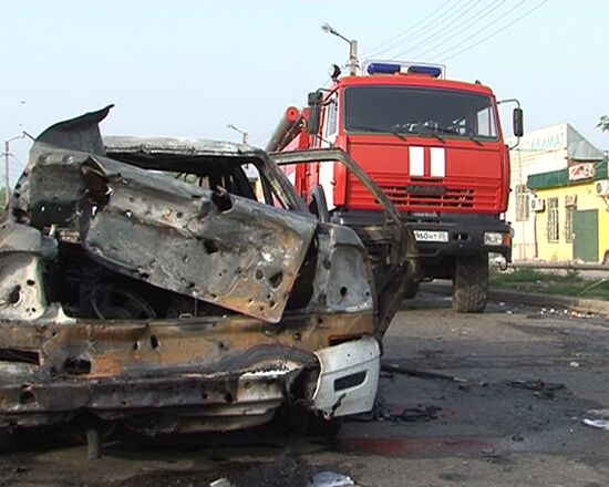 Two blasts at police station in Makhachkala