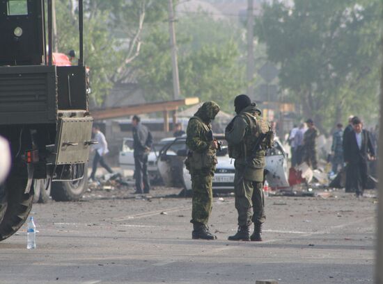 Two blasts at police station in Makhachkala