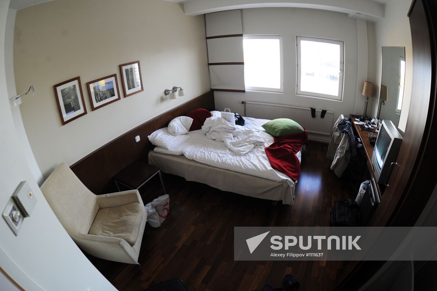 Russian national hockey team in Stockholm