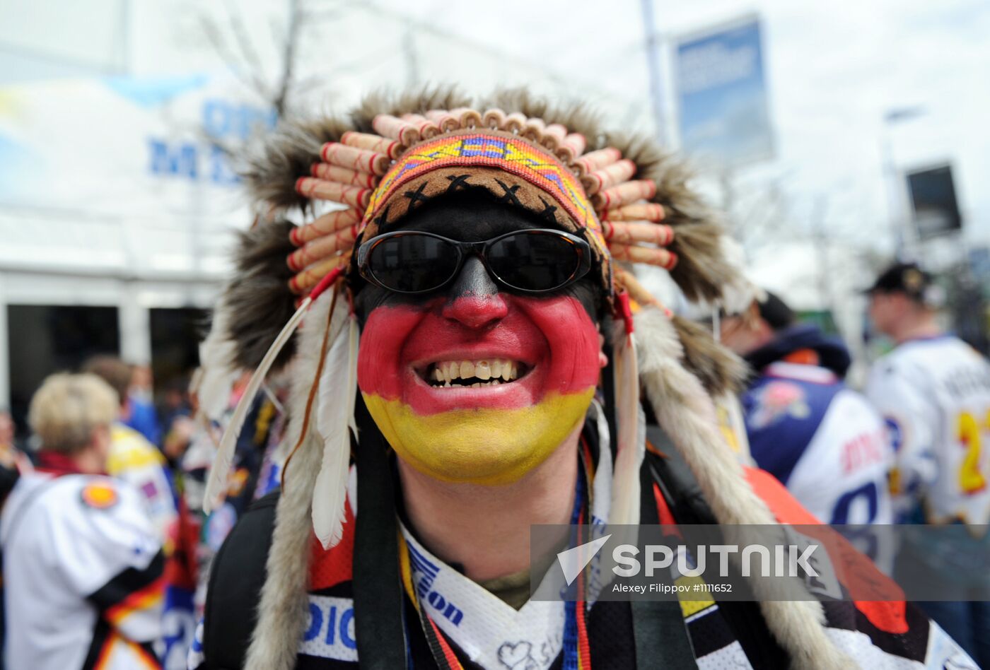 Russian national hockey team in Stockholm