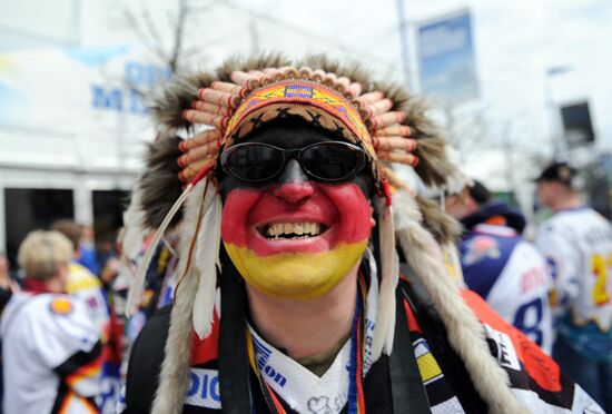 Russian national hockey team in Stockholm