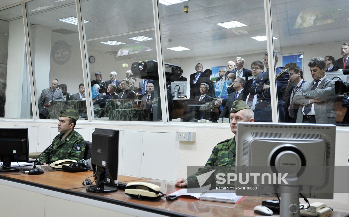 Radar of missile defense system of Moscow