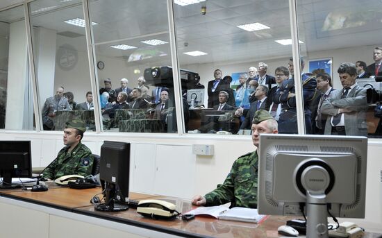 Radar of missile defense system of Moscow