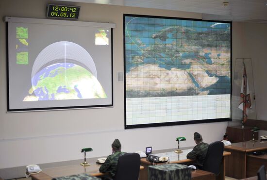 Radar of missile defense system of Moscow