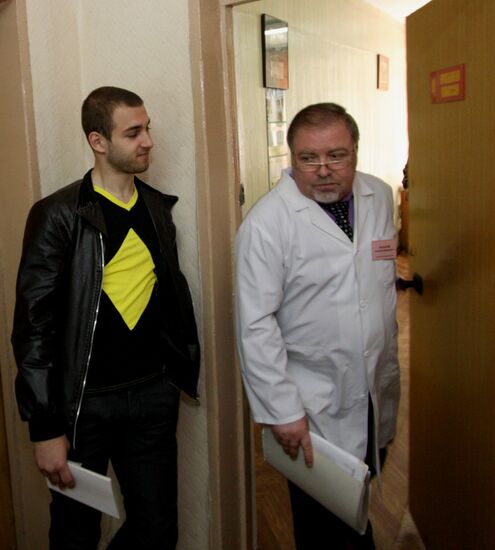Recruiting station in Ussuriysk