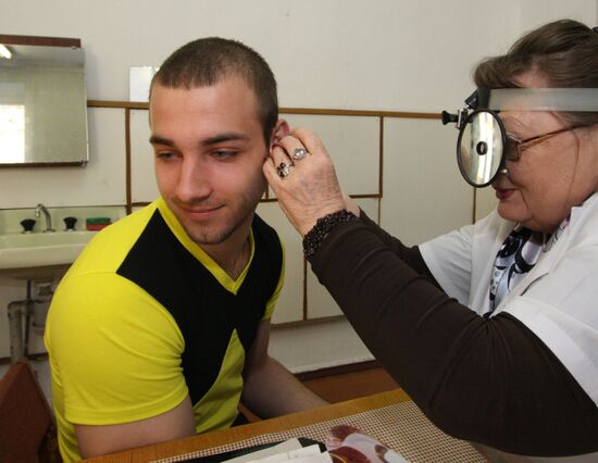 Recruiting station in Ussuriysk