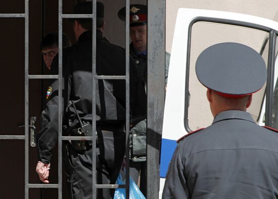 Trial of officers of Dalny internal affairs department in Kazan