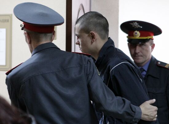 Trial of officers of Dalny internal affairs department in Kazan
