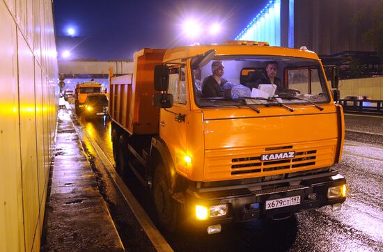 Lefortovo tunnel renovated
