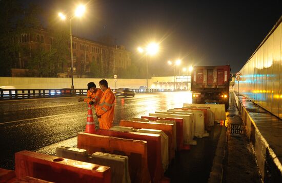 Lefortovo tunnel renovated