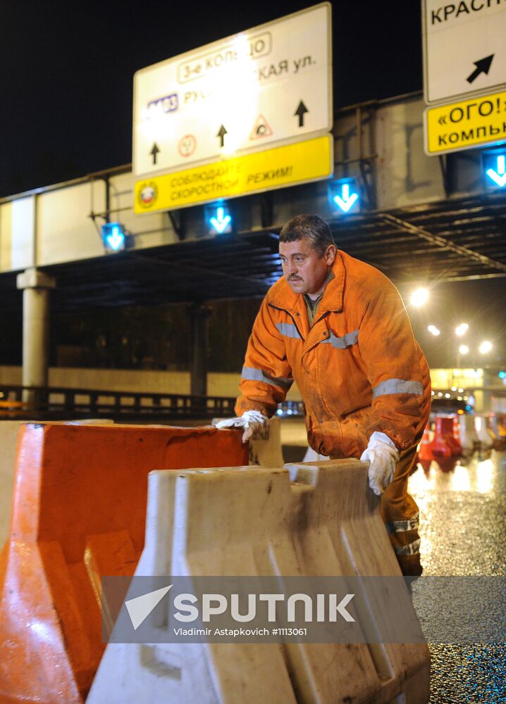 Lefortovo tunnel renovated