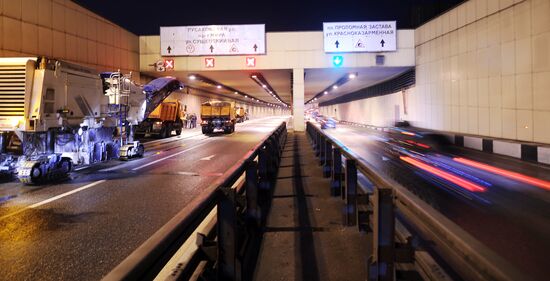 Lefortovo tunnel renovated