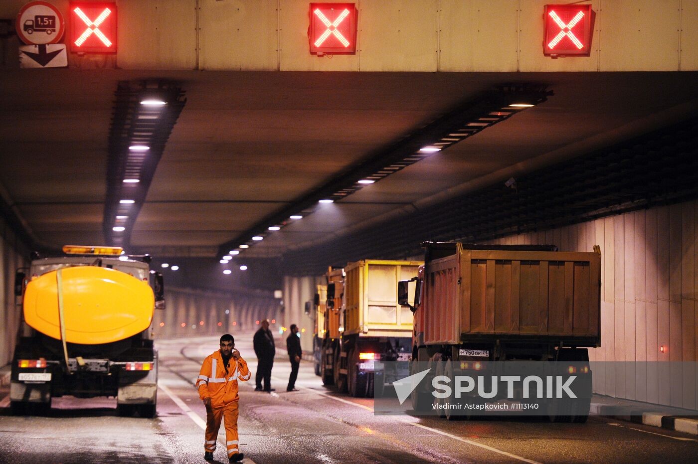 Lefortovo tunnel renovated
