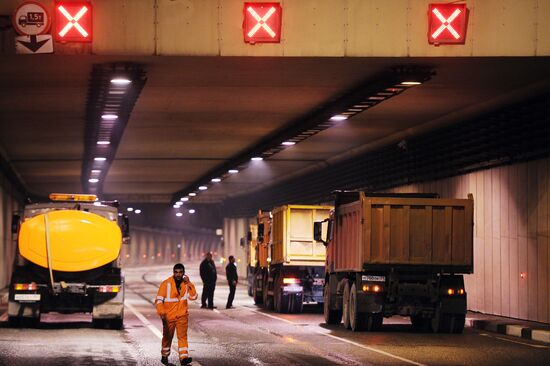 Lefortovo tunnel renovated