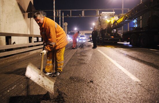 Lefortovo tunnel renovated