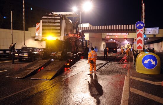Lefortovo tunnel renovated