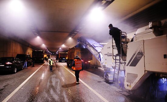 Lefortovo tunnel renovated