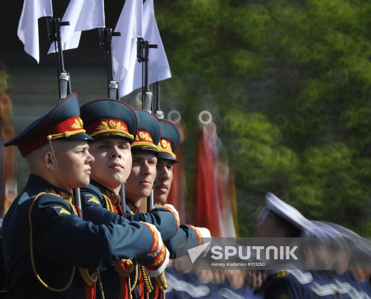 Final rehearsal of Victory Day parade