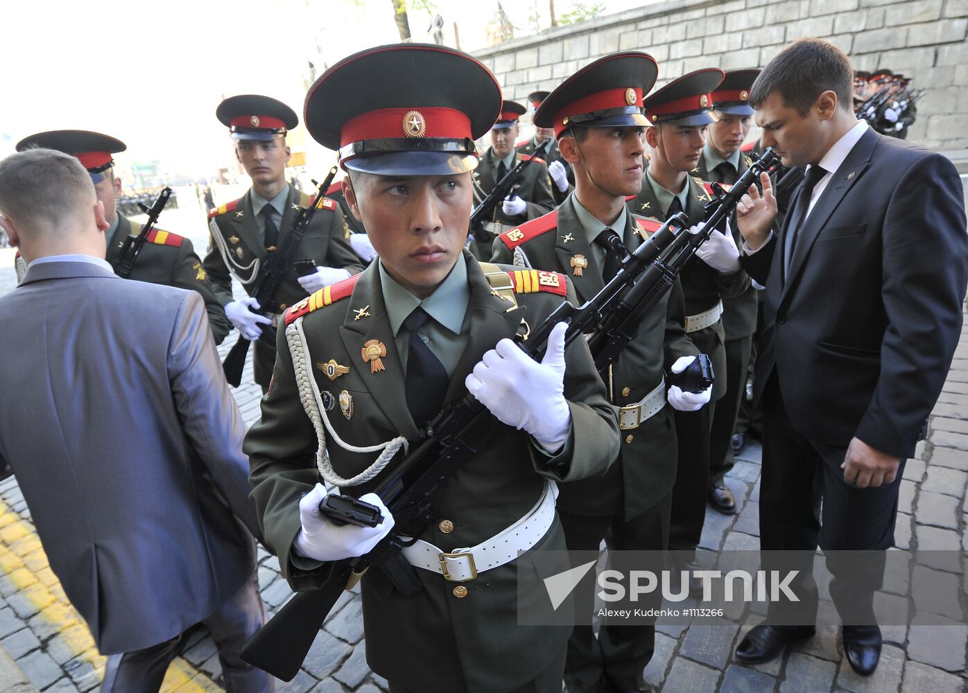 Final rehearsal of Victory Day parade