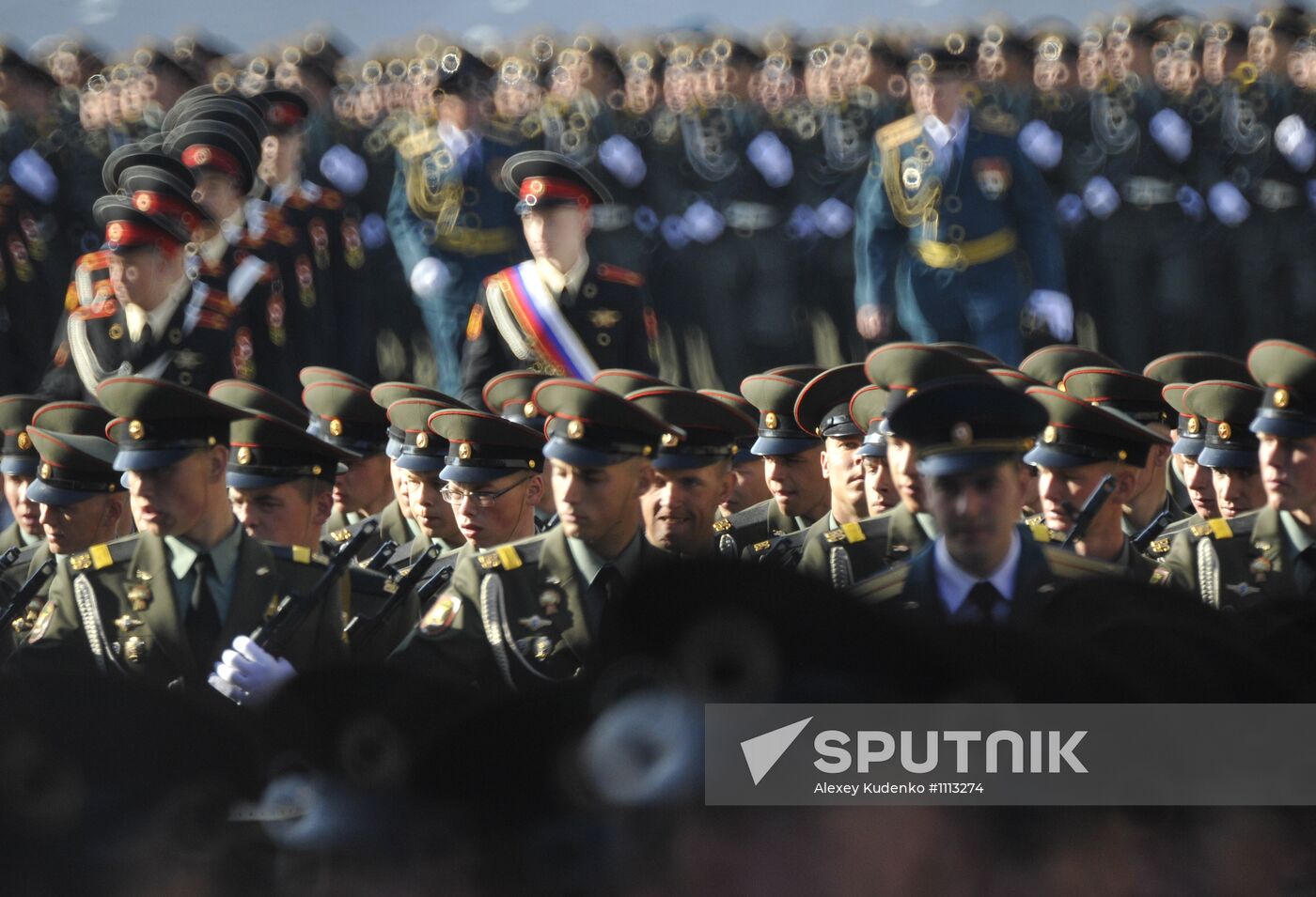 Final rehearsal of Victory Day parade