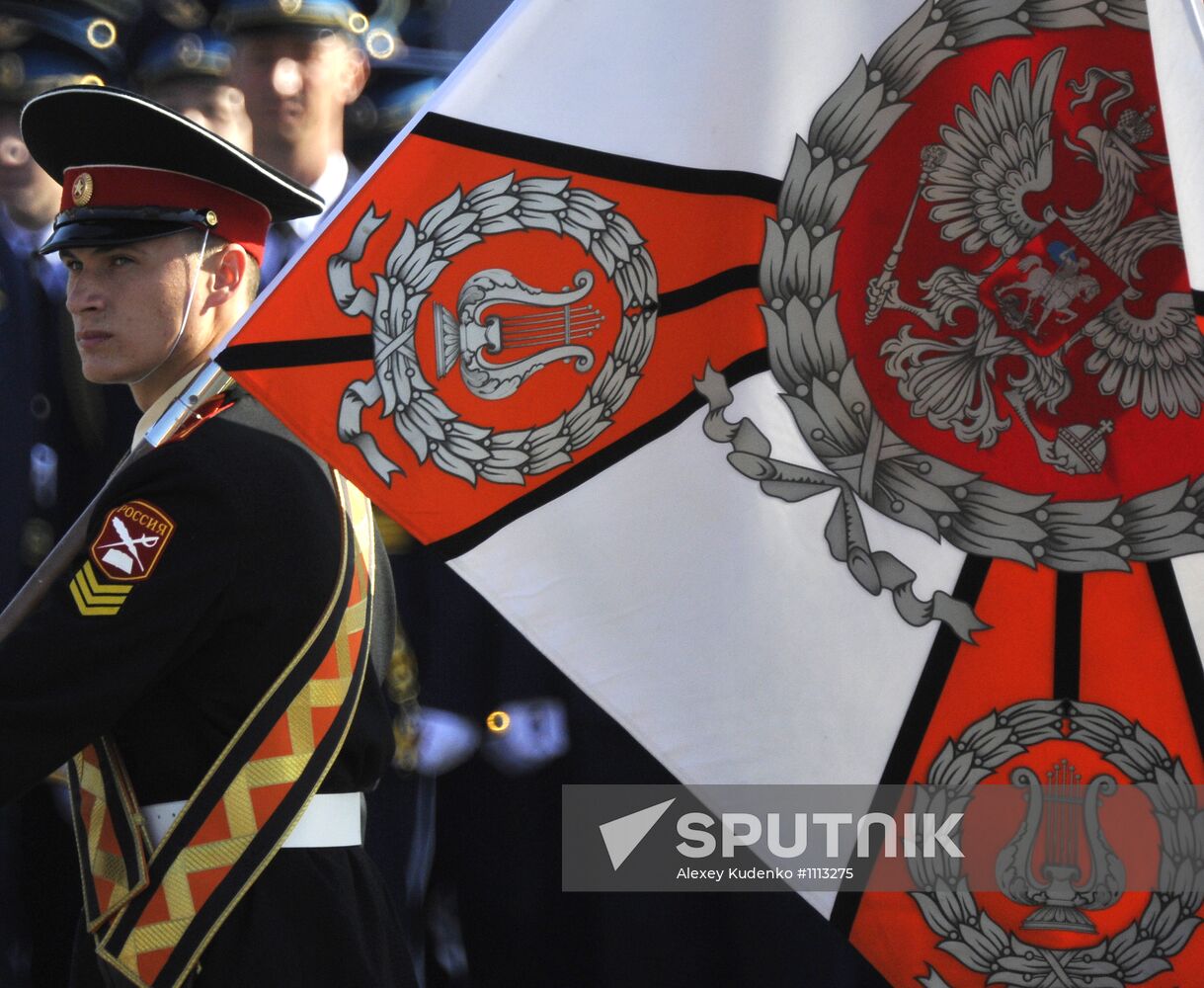 Final rehearsal of Victory Day parade