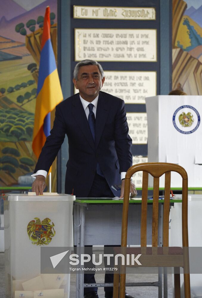 Parliament election in Armenia
